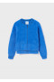 2Bluza sweterkowa zasuwana niebieska Mayoral