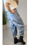 2Spodnie damskie z miękkiego cienkiego jeansu M"Sara Balloon Fit